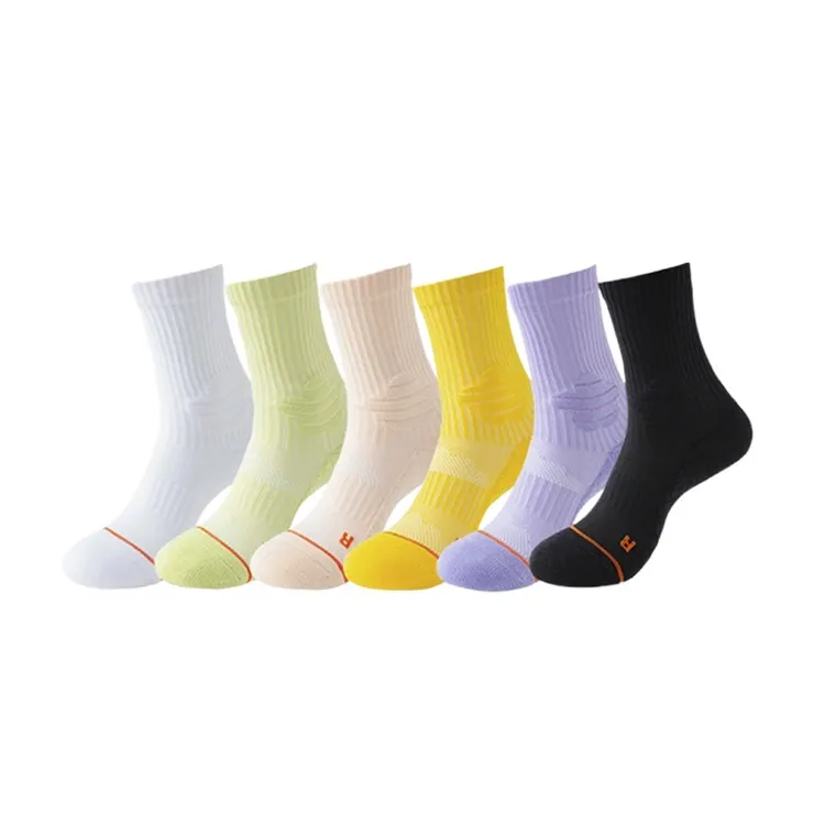 Bijele trčanje čarape mens